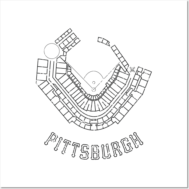 PNC Park Wall Art by kellyoconnell